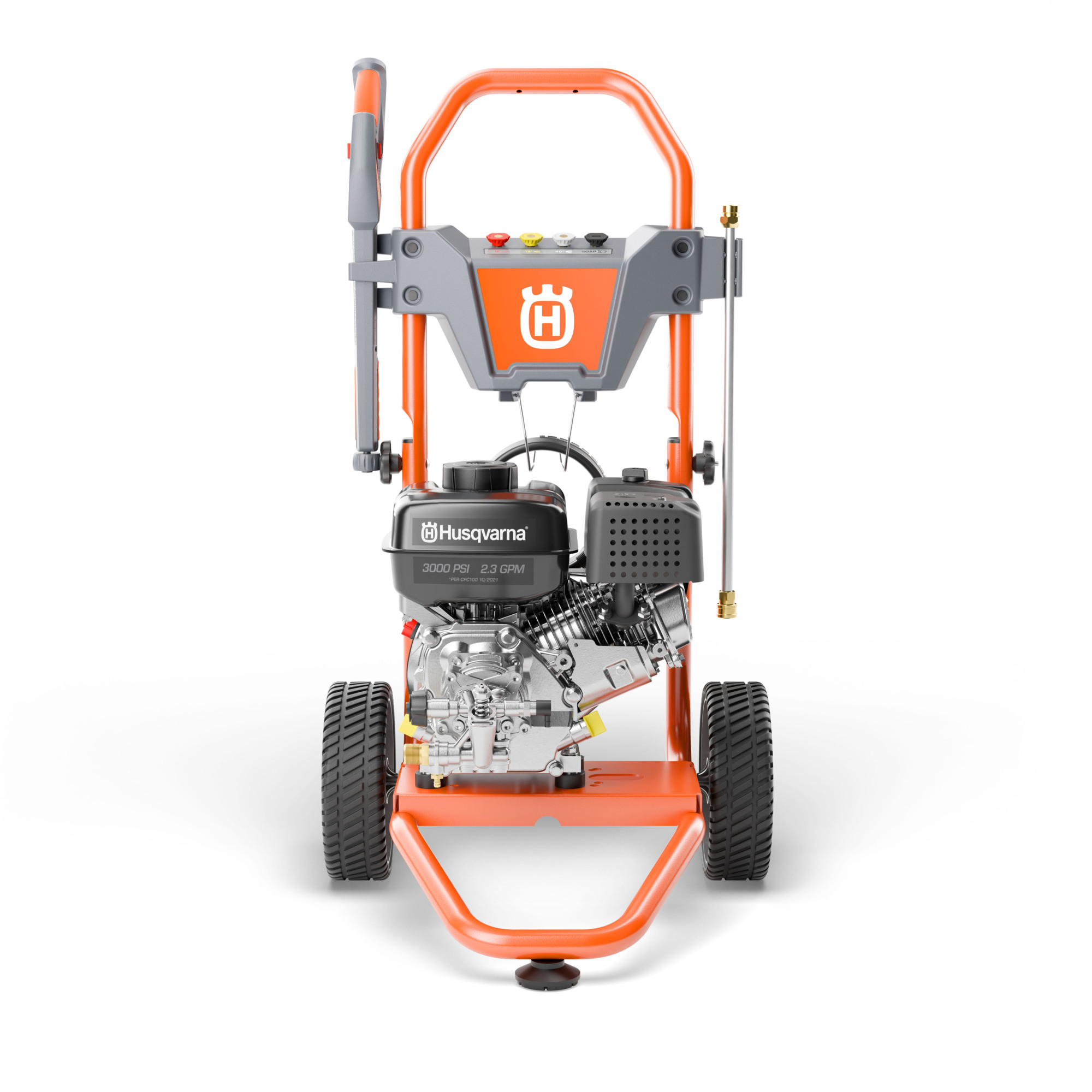 Husqvarna Gas Pressure Washer — 3000 PSI, Briggs & Stratton Engine, Model# 022012